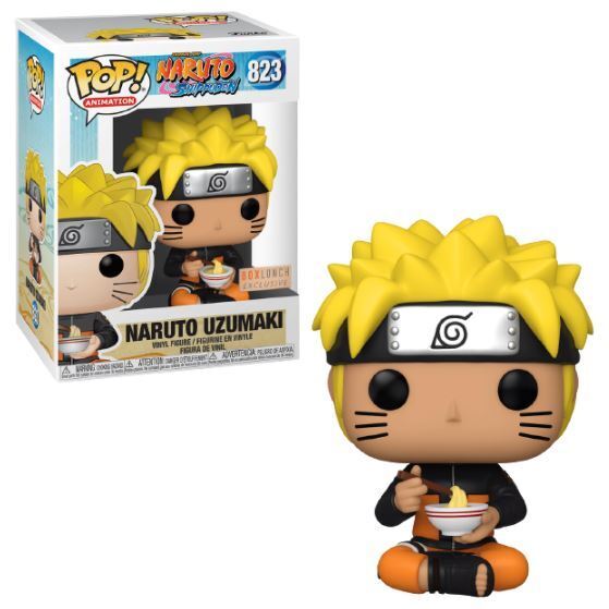 Naruto: Shippuden - Naruto Uzumaki w/Noodles #823 - Exclusive Funko Pop! Vinyl Figure