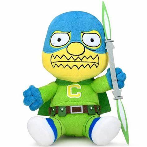 The simpsons Kidrobot Comic Book Guy Plush