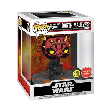 Star Wars Darth Maul Exclusive #520 Funko Pop! Vinyl Figure