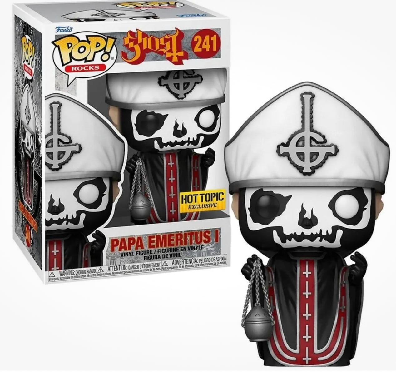 Ghost - Papa Emeritus I #241 - Exclusive Funko Pop! Vinyl Figure (Rocks)