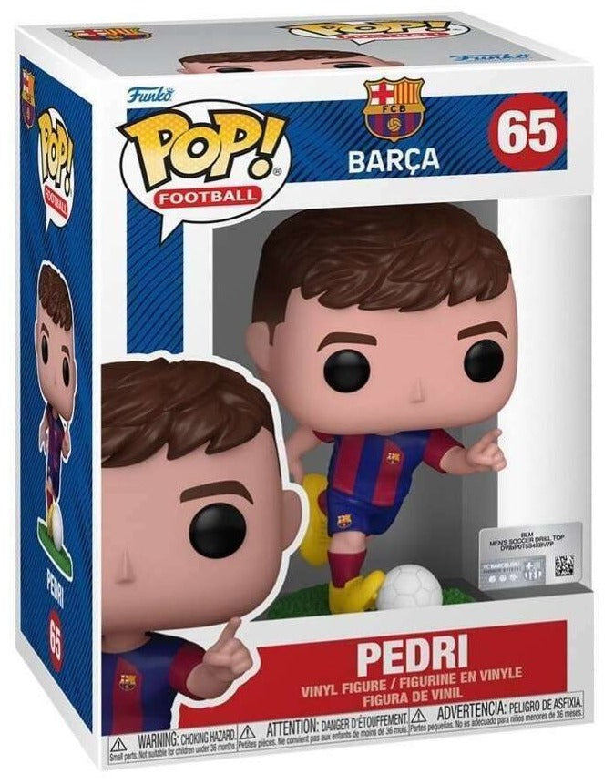 FC Barcelona - Pedri #65 - Funko Pop Vinyl Figure (Sports)