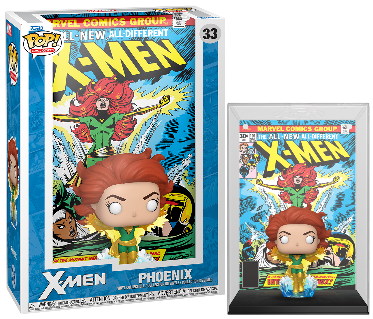 Marvel X men Phoenix 33 Funko Pop Comic Covers