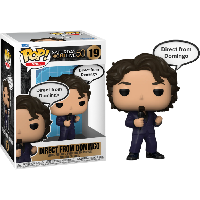 SNL Domingo direct from 19 Funko pop vinyl figure television