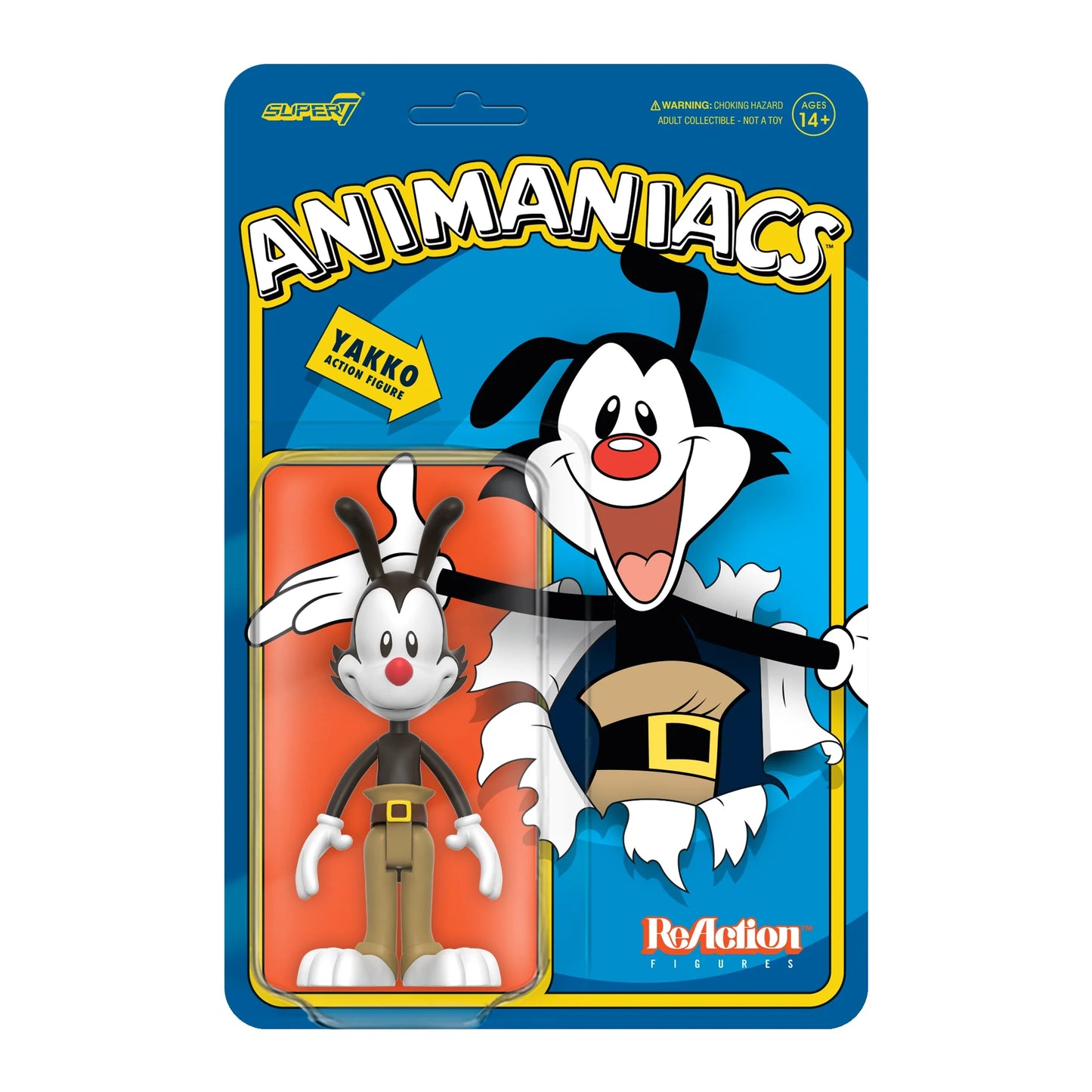 Animaniacs - Yakko - ReAction Figure by Super7 (Cartoon)