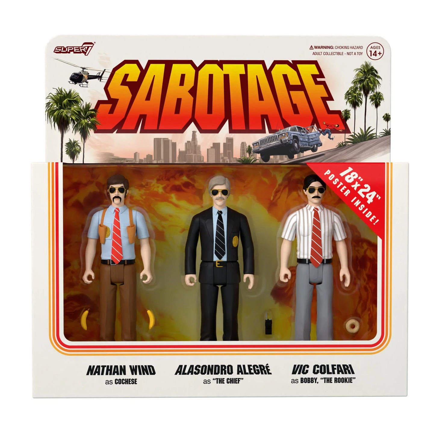 Beastie Boys Sabotage ReAction Figure 3-Pack by Super7