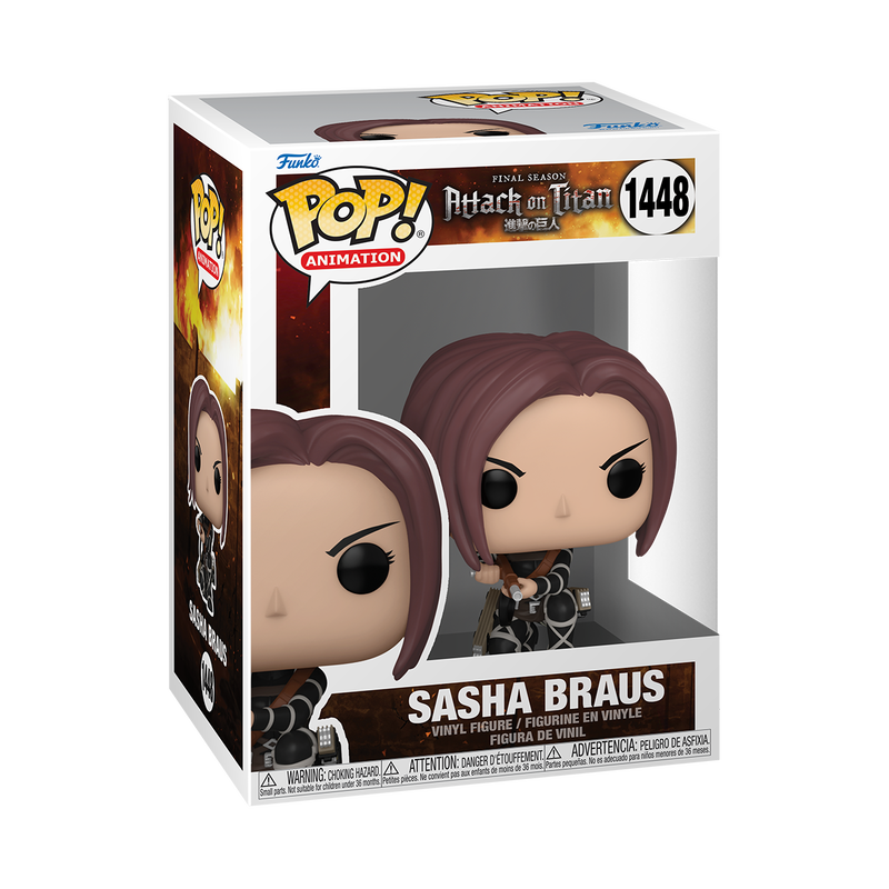AoT S5 Sasha Braus #1448 -Funko Pop! Vinyl Figure ANIMATION
