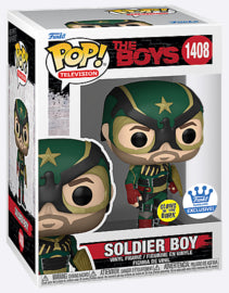 The Boys - Soldier Boy GITD #1408 exclusive Funko Pop! Vinyl figure (television)