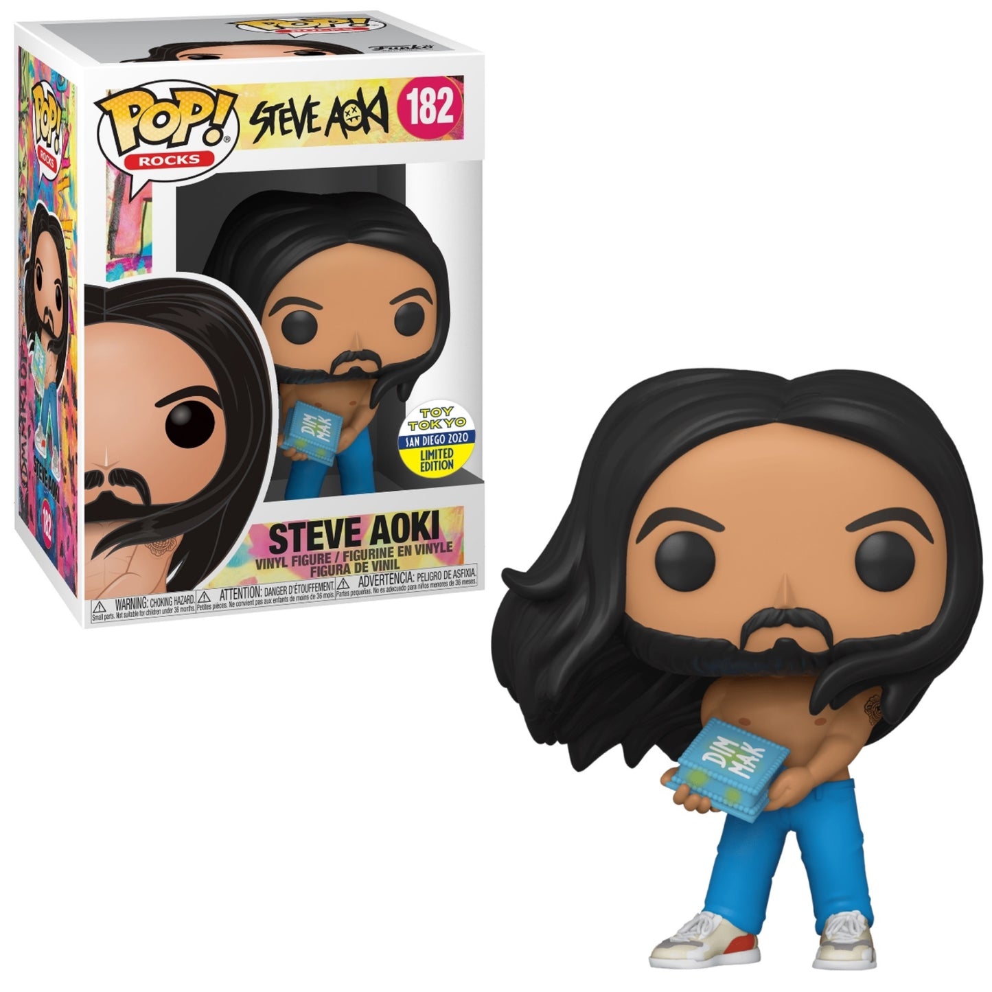 Steve Aoki #182 - Funko Pop! Vinyl Figure (Rocks)