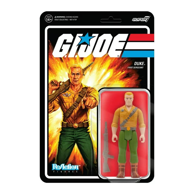 G.I. Joe Duke Super7 reaction