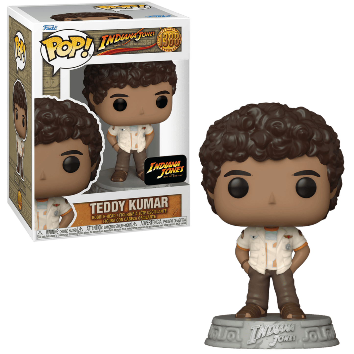 Indiana Jones - Teddy Kumar #1388 - Funko Pop! Vinyl Figure (movies)