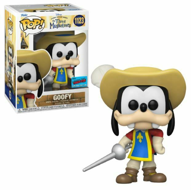 Disney The Three Musketeers Goofy Exclusive 1123 Funko Pop! Vinyl Figure