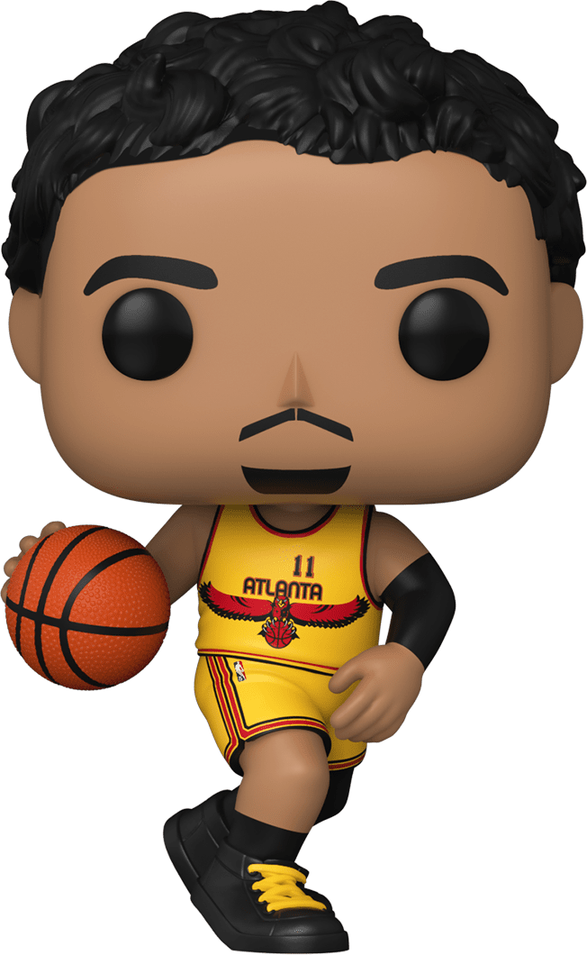 NBA Hawks - Trae Young #146 (Yellow Jersey) - Funko Pop! Vinyl Figure (sports)