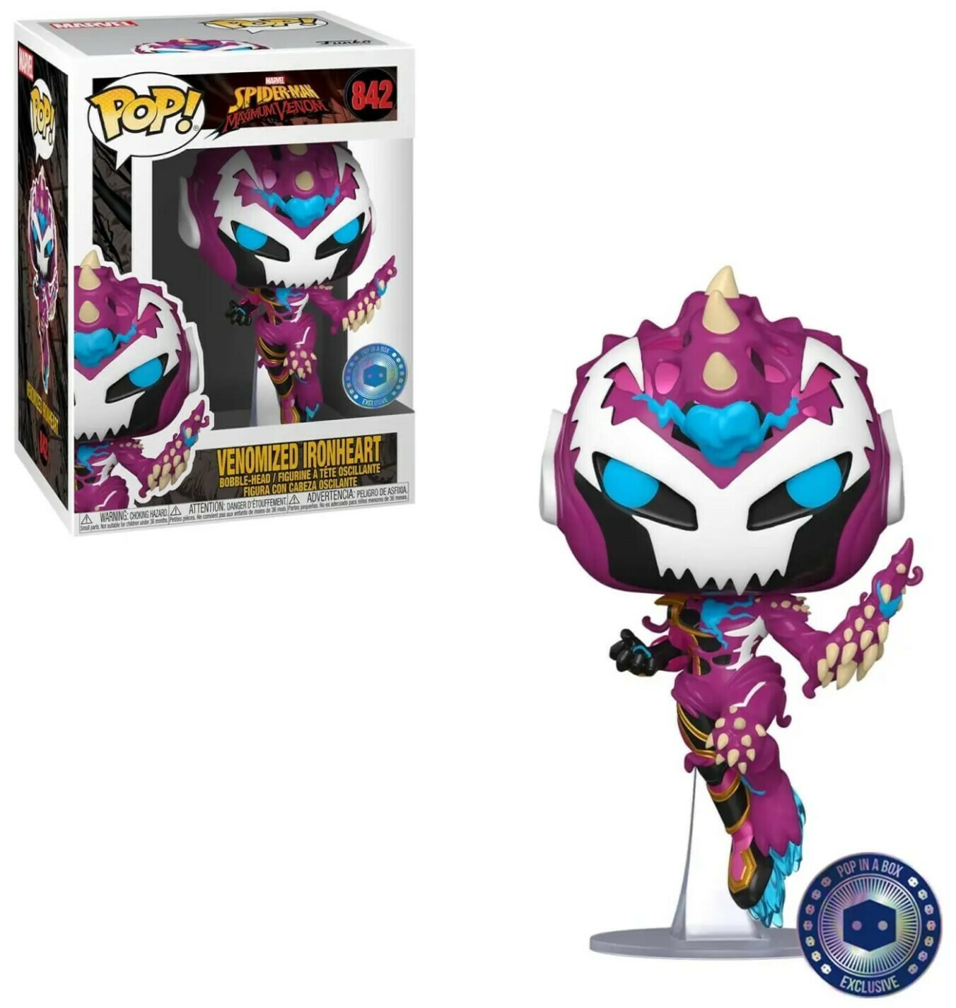 Marvel - Venomized Ironheart #842 - Funko Pop! Vinyl Figure