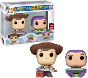 Toy Story Buzz and Woody 2 pack exclusive Funko Pop Vinyl Figure disney