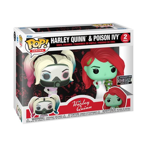 Harley Quinn and Poison Ivy Wedding 2-Pack Funko Pop! Vinyl Figure (ca –  Tall Man Toys & Comics