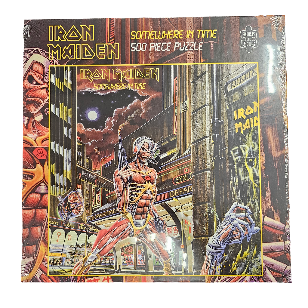 Iron Maiden - Somewhere in Time - Album Cover 500 Piece Puzzle
