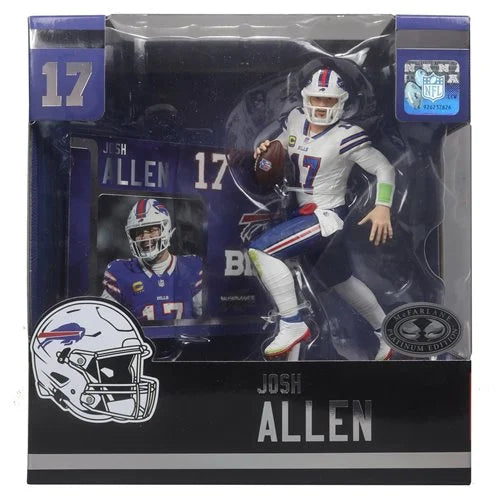 NFL SportsPicks 2024 Wave 1 Josh Allen 7-Inch Scale McFarlane Toys