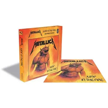 Metallica Jump in the Fire 500 piece puzzle new Rocks
