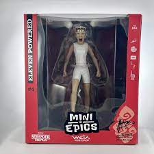 Stranger Things Eleven Powered Exclusive Mini Epics by Weta Workshop Figures