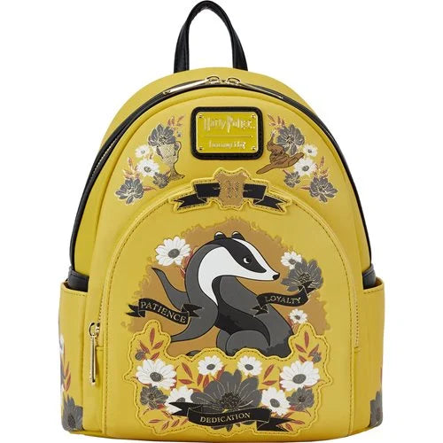 Harry Potter Hufflepuff House Tattoo Mini-Backpack by Loungefly