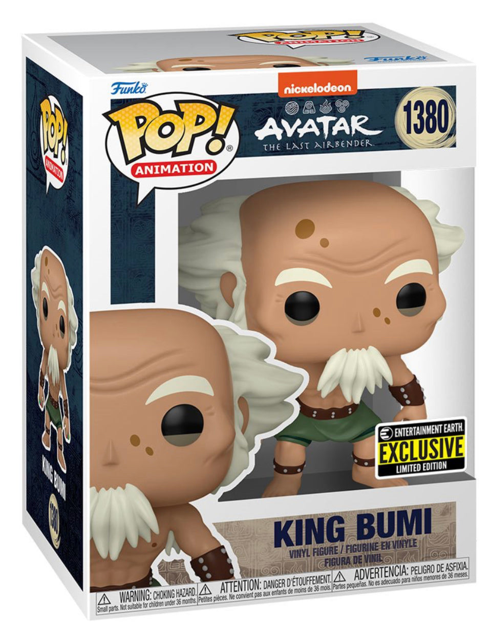 The Last Airbender - King Bumi #1380 - Exclusive Funko Pop! Vinyl Figure