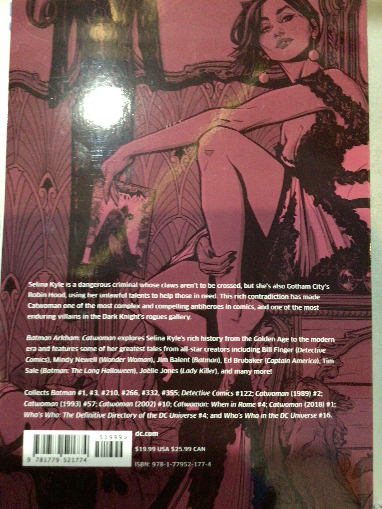 DC Comics- Batman Arkham: Catwoman - Graphic Novel