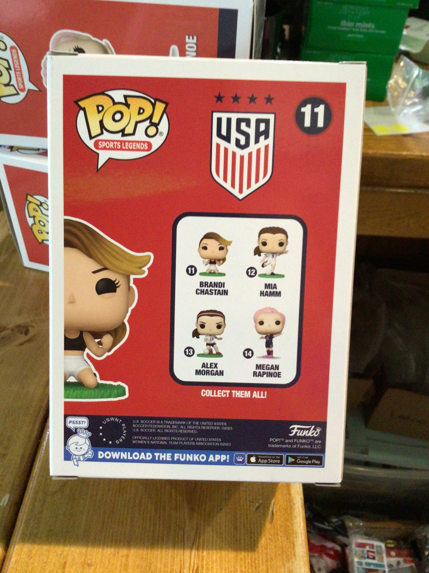Sports Legends - Brandi Chastain #11 - Funko Pop! Vinyl Figure