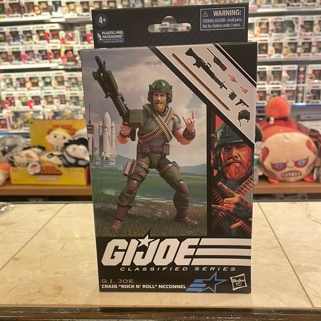 G.I. Joe Classified - Craig”Rock N’ Roll”MCconnel- Action Figure by Hasbro