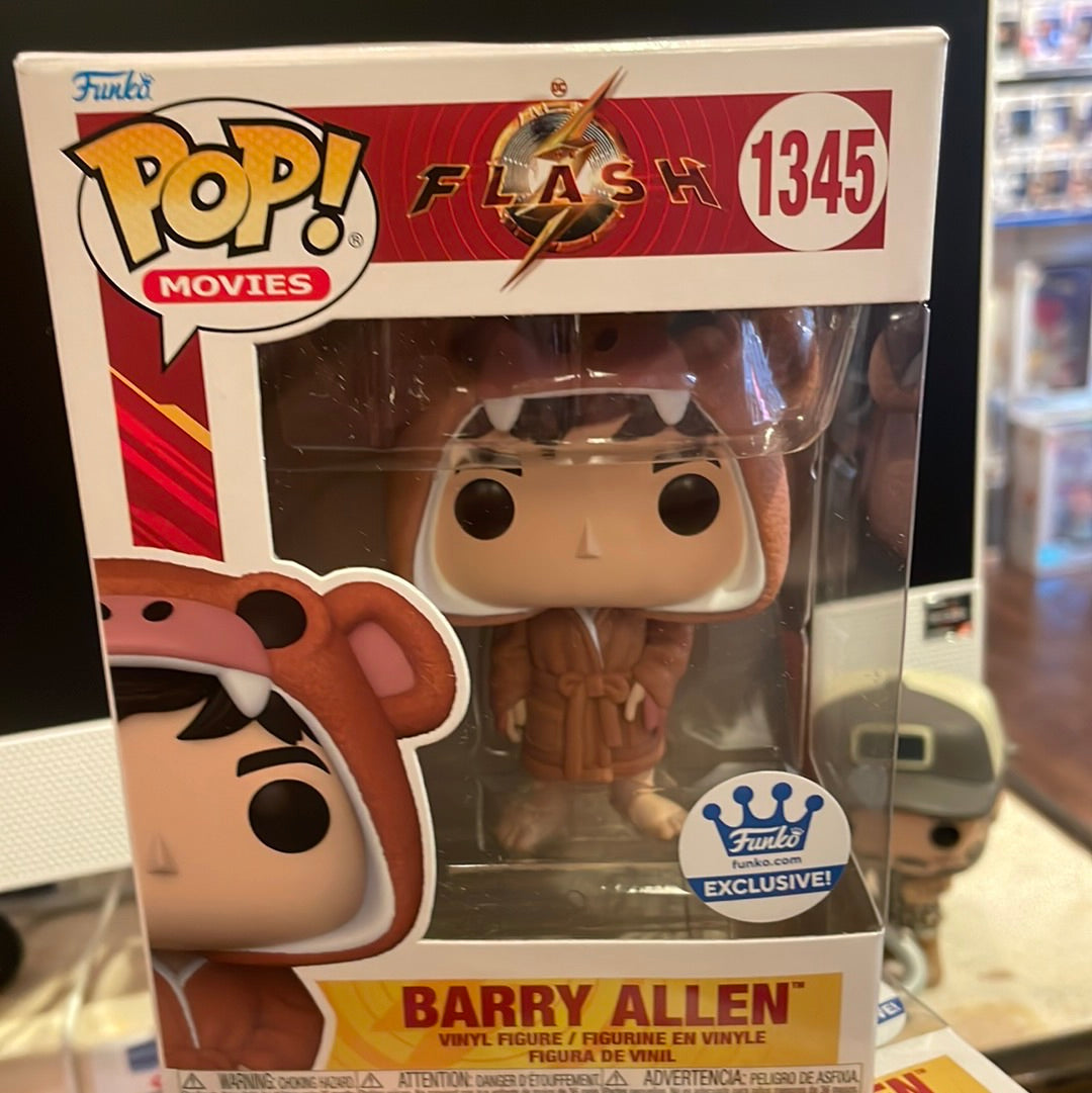 Dc comics Barry Allen PJs 1345 Exclusive Funko pop vinyl Figure
