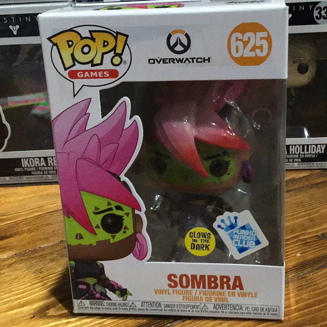 Overwatch Sombra gitd exclusive Funko Pop Vinyl Figure games