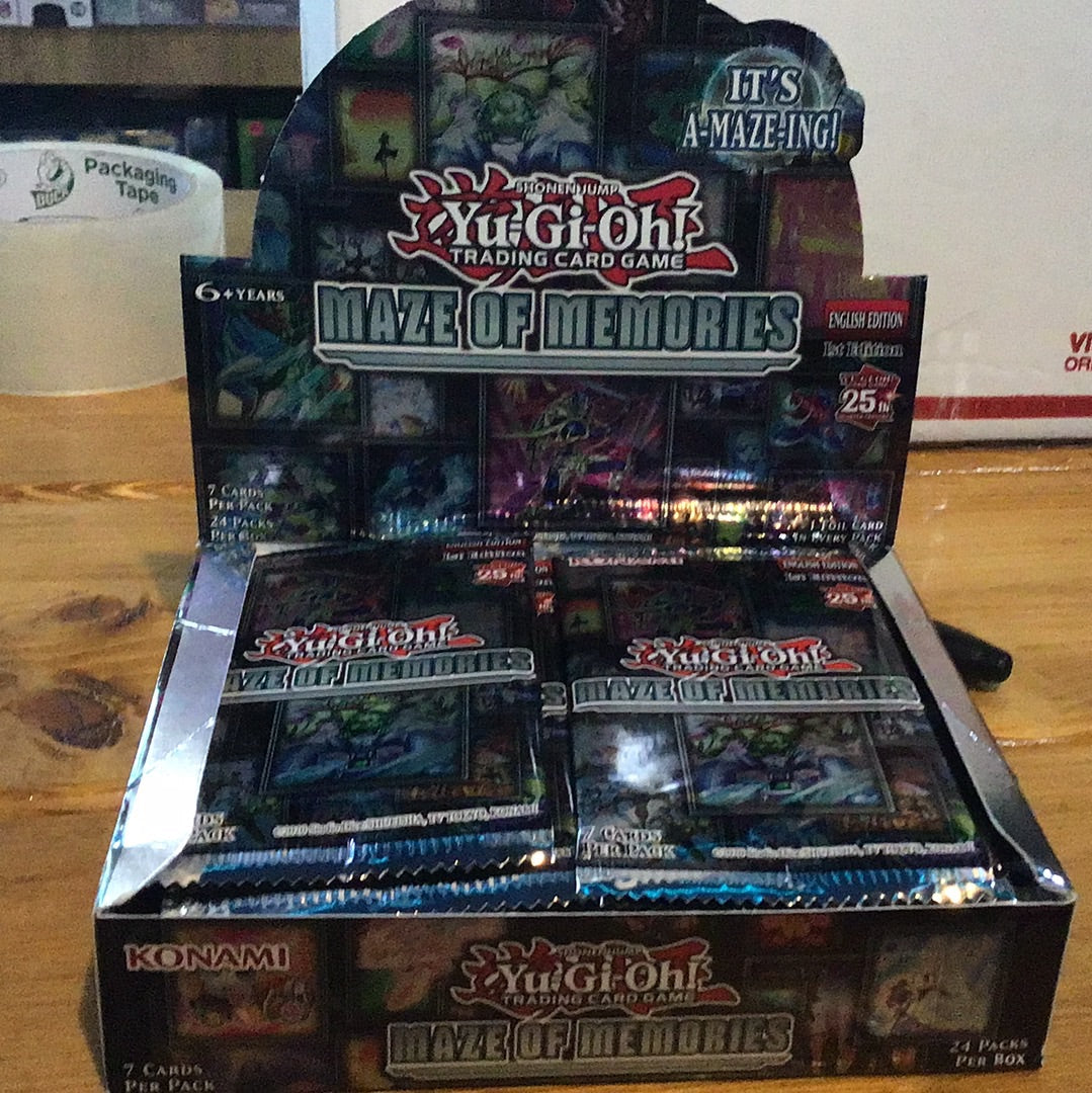 yu-gi-oh maze of memories booster box Yu-Gi-Oh! Maze of Memories Booster (Pack)