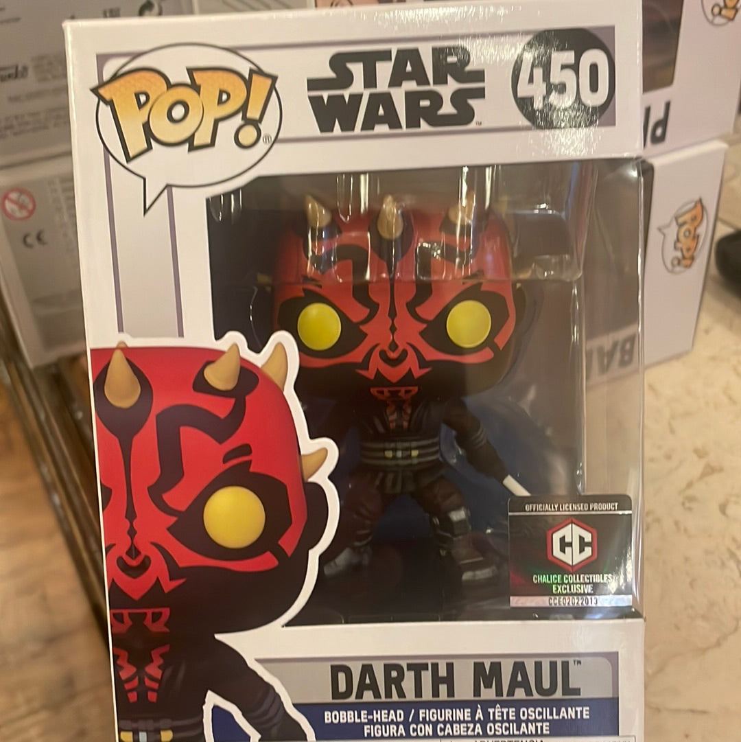 Star Wars - Darth Maul #450 - Exclusive Funko Pop! Vinyl Figure
