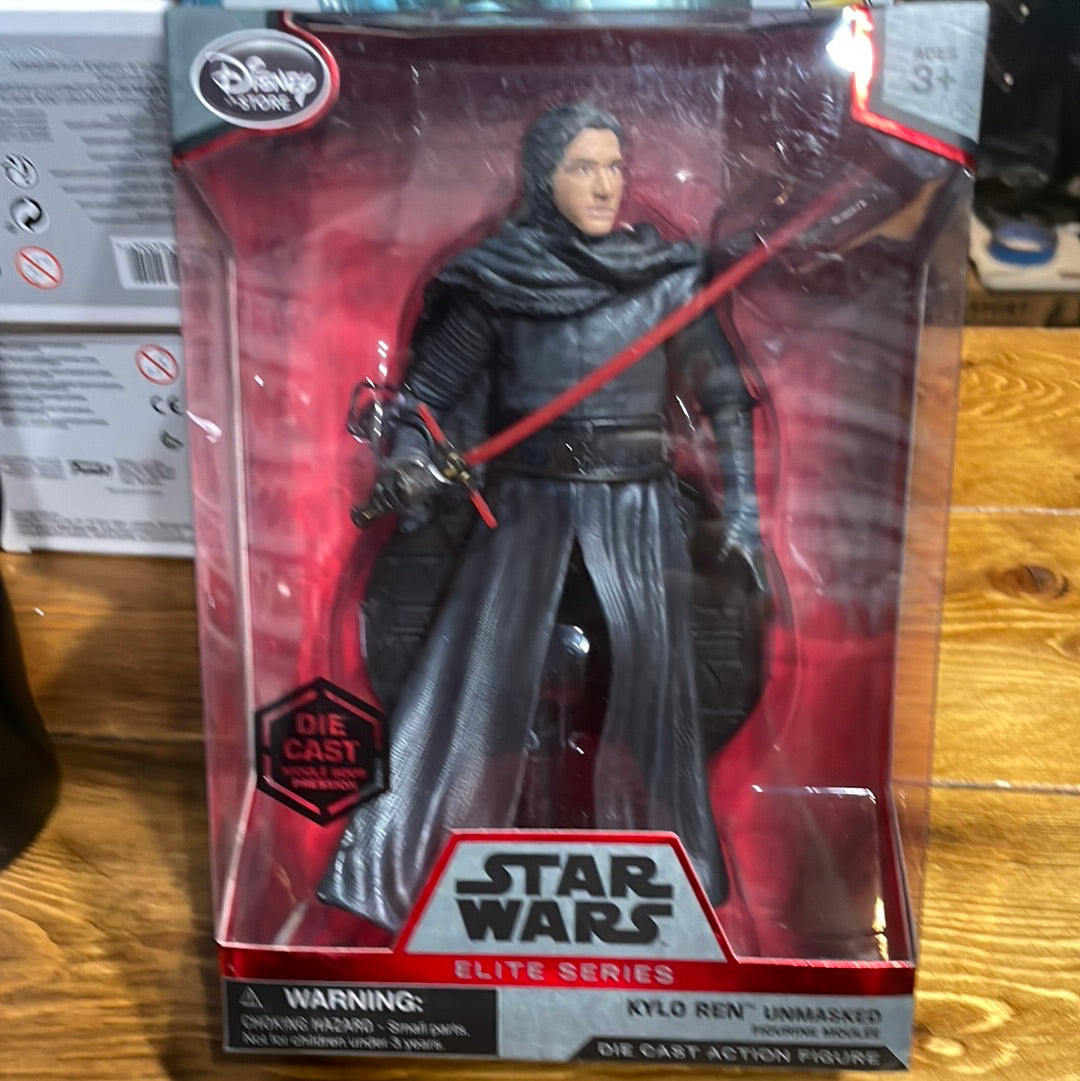 Star Wars 6 Elite Series Die-Cast Figure Kylo Ren Unmasked Episode VII