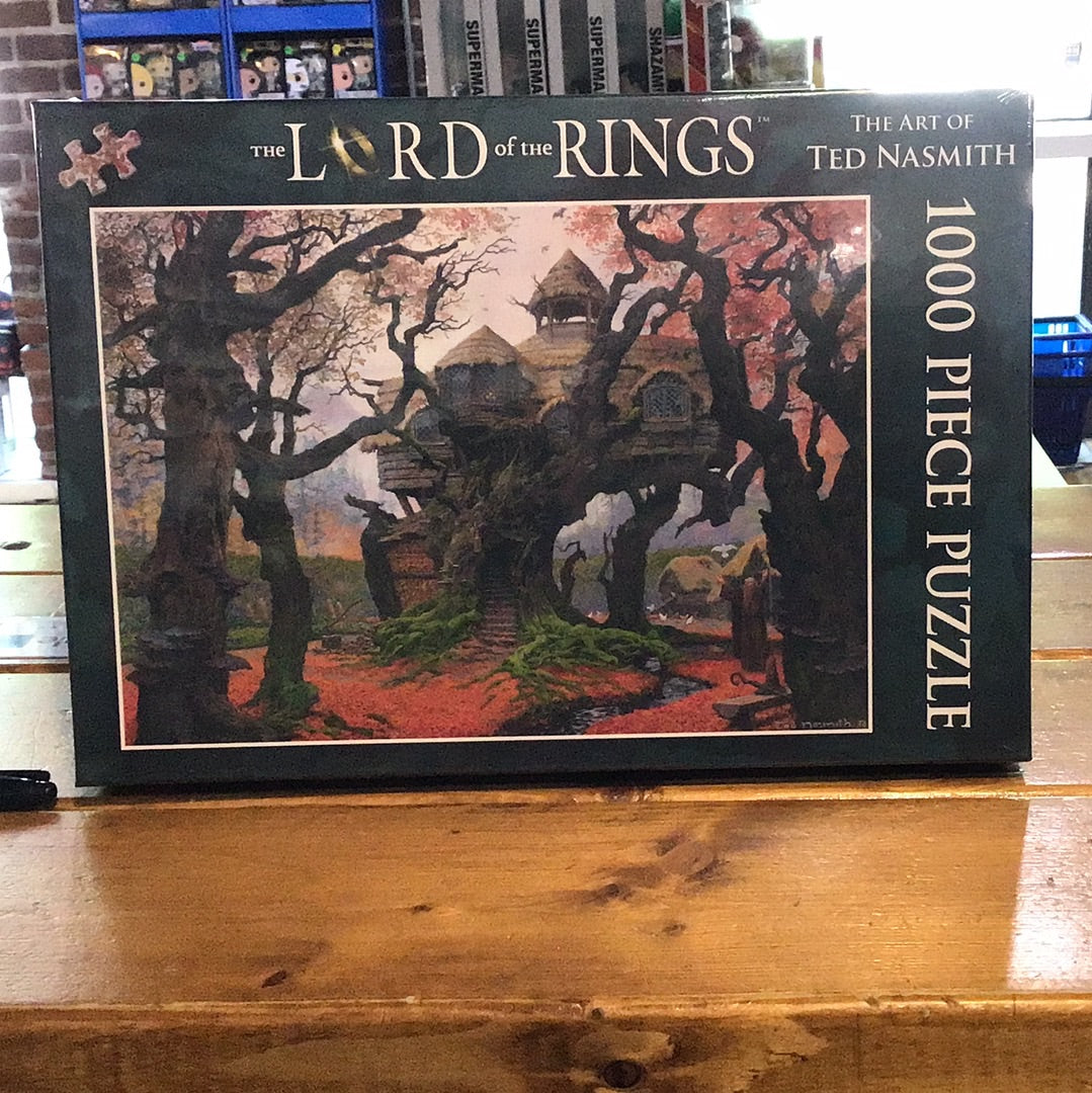 Lord of the Rings - The Art of Ted Nasmith - Treehouse - 1000 Piece Puzzle