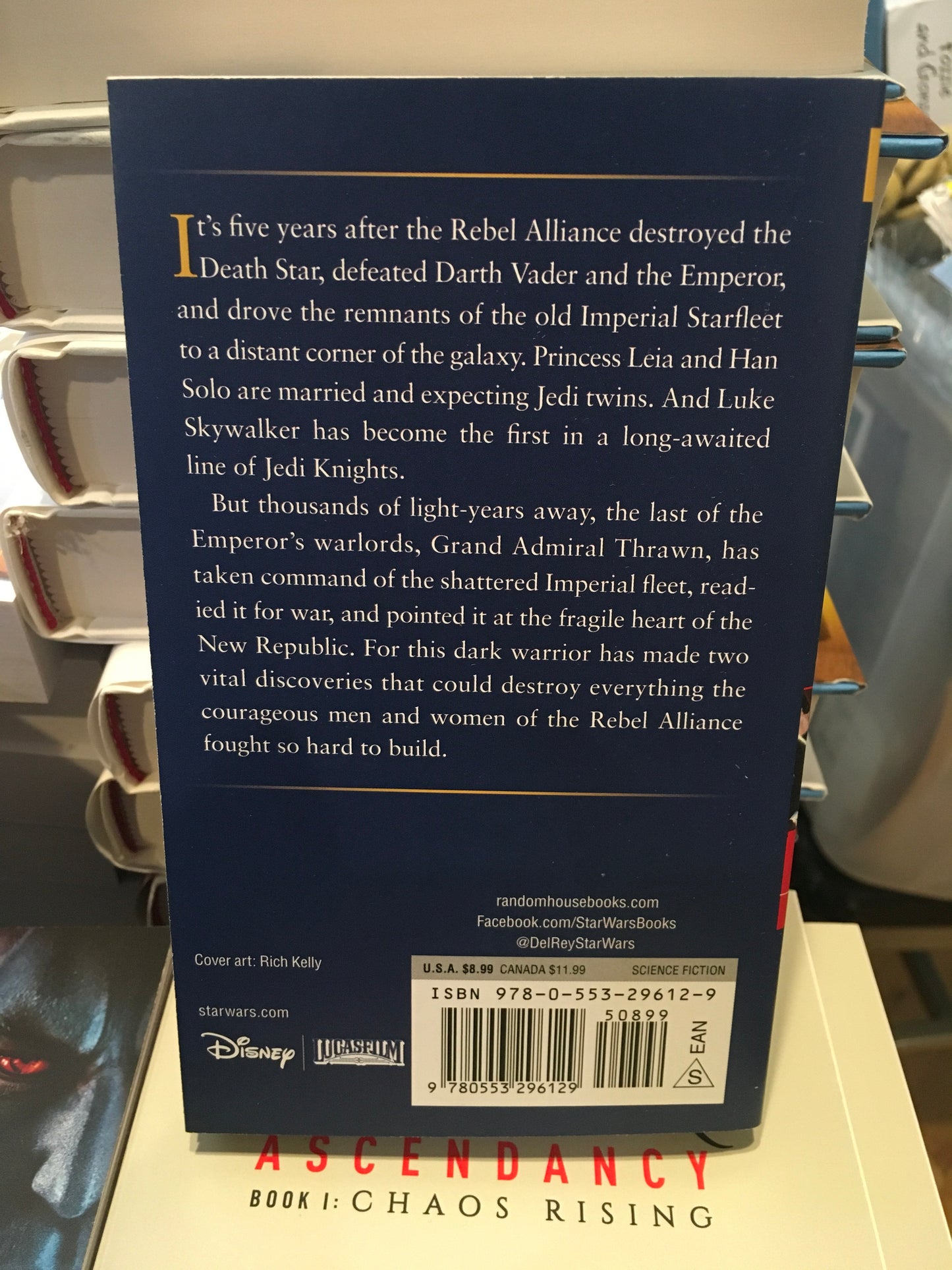 Star Wars: Heir to the Empire- Novel by Timothy Zahn