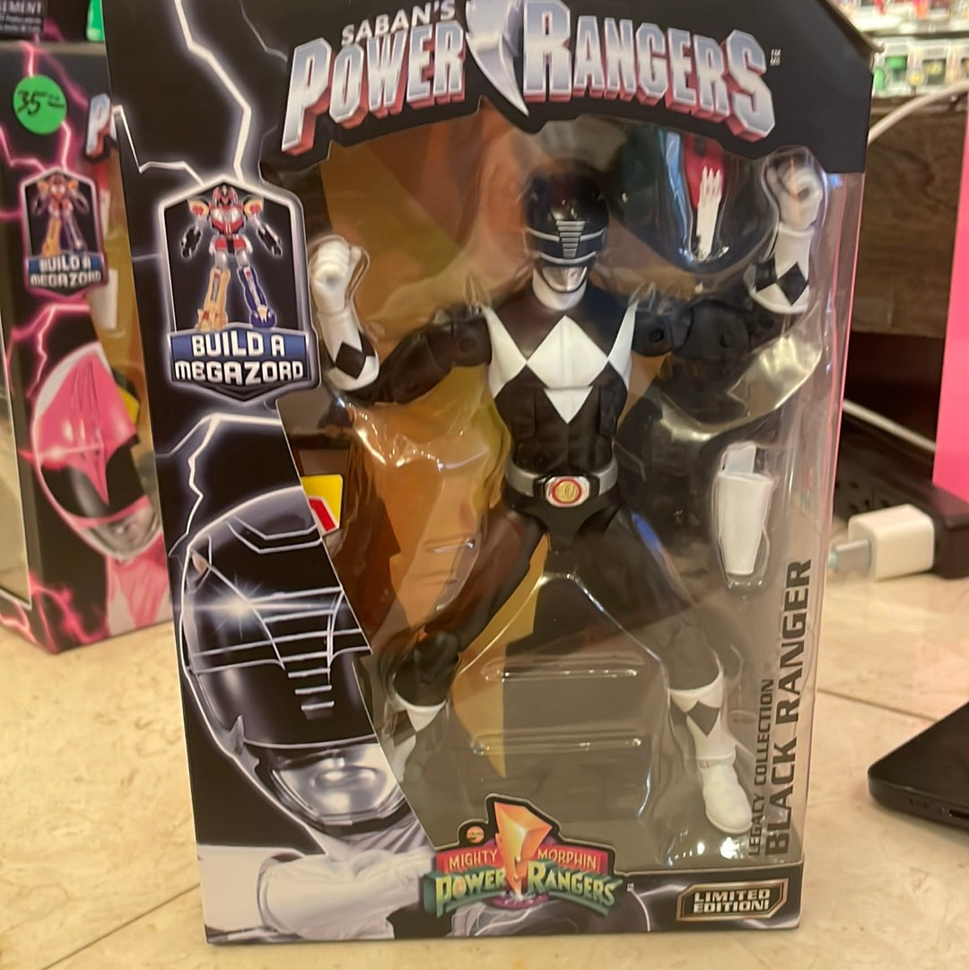 Legacy collection Black Power Rangers Lightning collection Action Figure