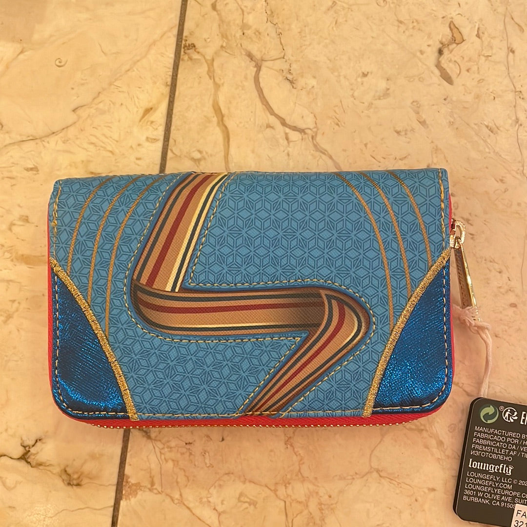 Ms.Marvel zip up Wallet by Loungefly