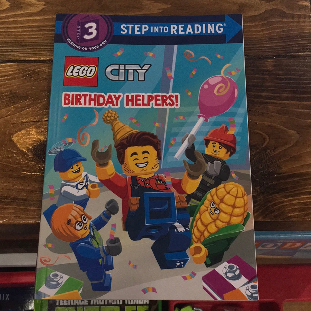 Quilt Grape velfærd Step Into Reading - Level 3 - Lego City - Birthday Helpers – Tall Man Toys  & Comics