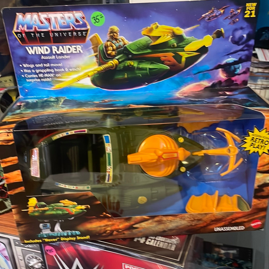 Mattel MOTU wind raider assault lander figure new