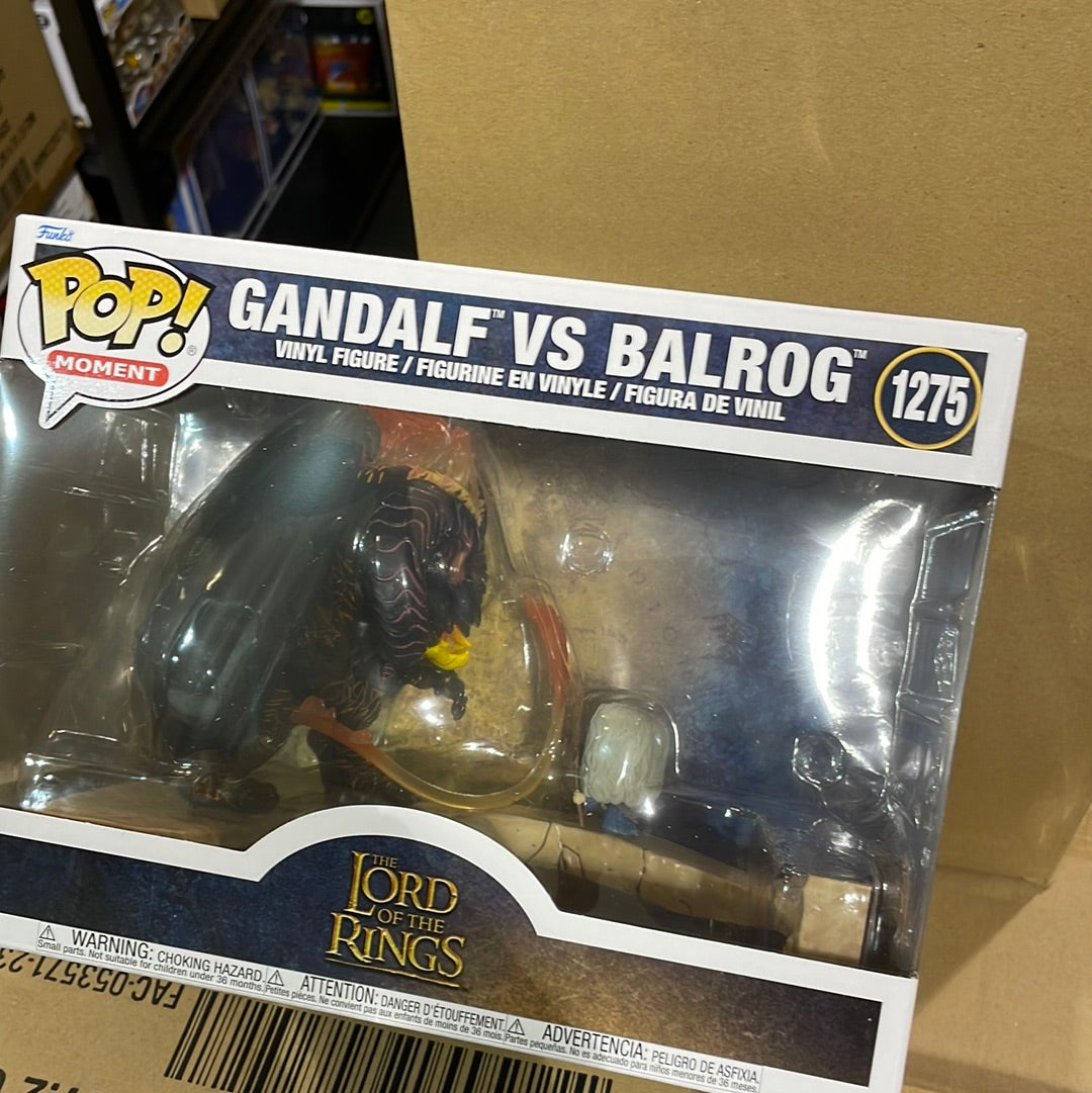 Lord of the Rings: Gandalf Vs Balrog Movie Moment Funko Pop! Vinyl Figure Movie