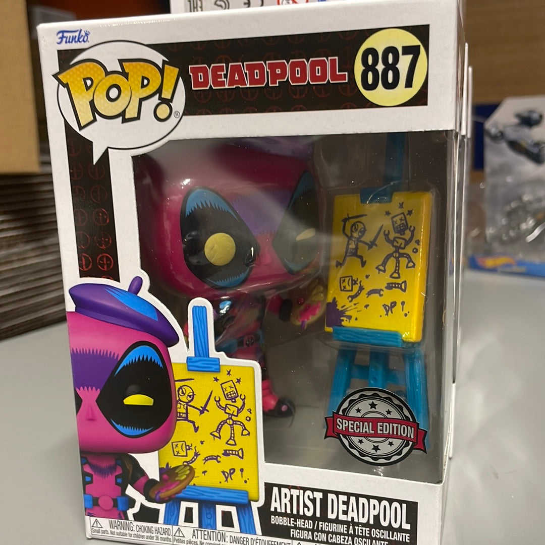 Marvel - Artist Deadpool #887 - Exclusive Funko Pop! Vinyl Figure
