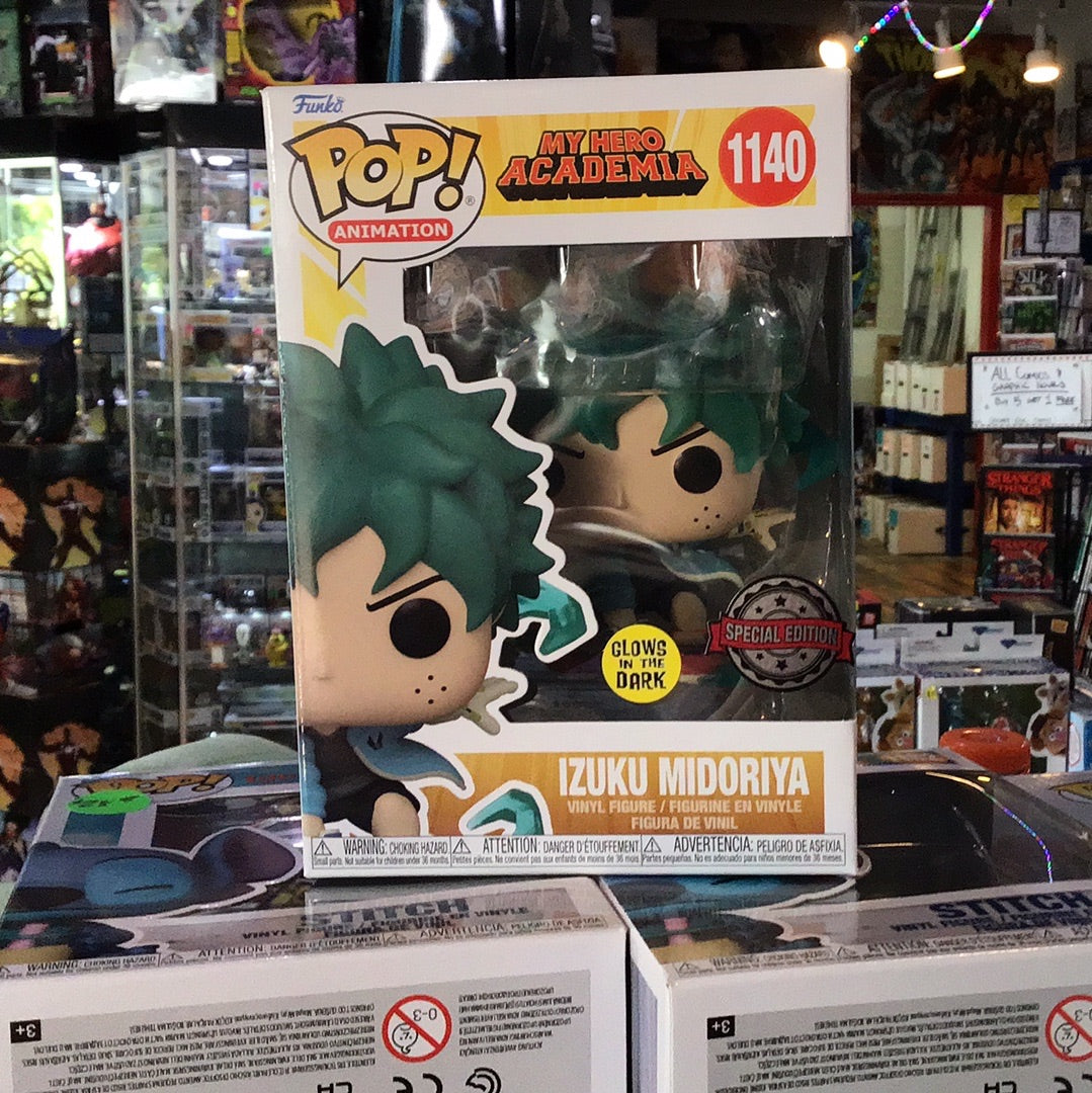 Izuku Midoriya #1140 GITD Special Edition Funko Pop! Vinyl Figure anime