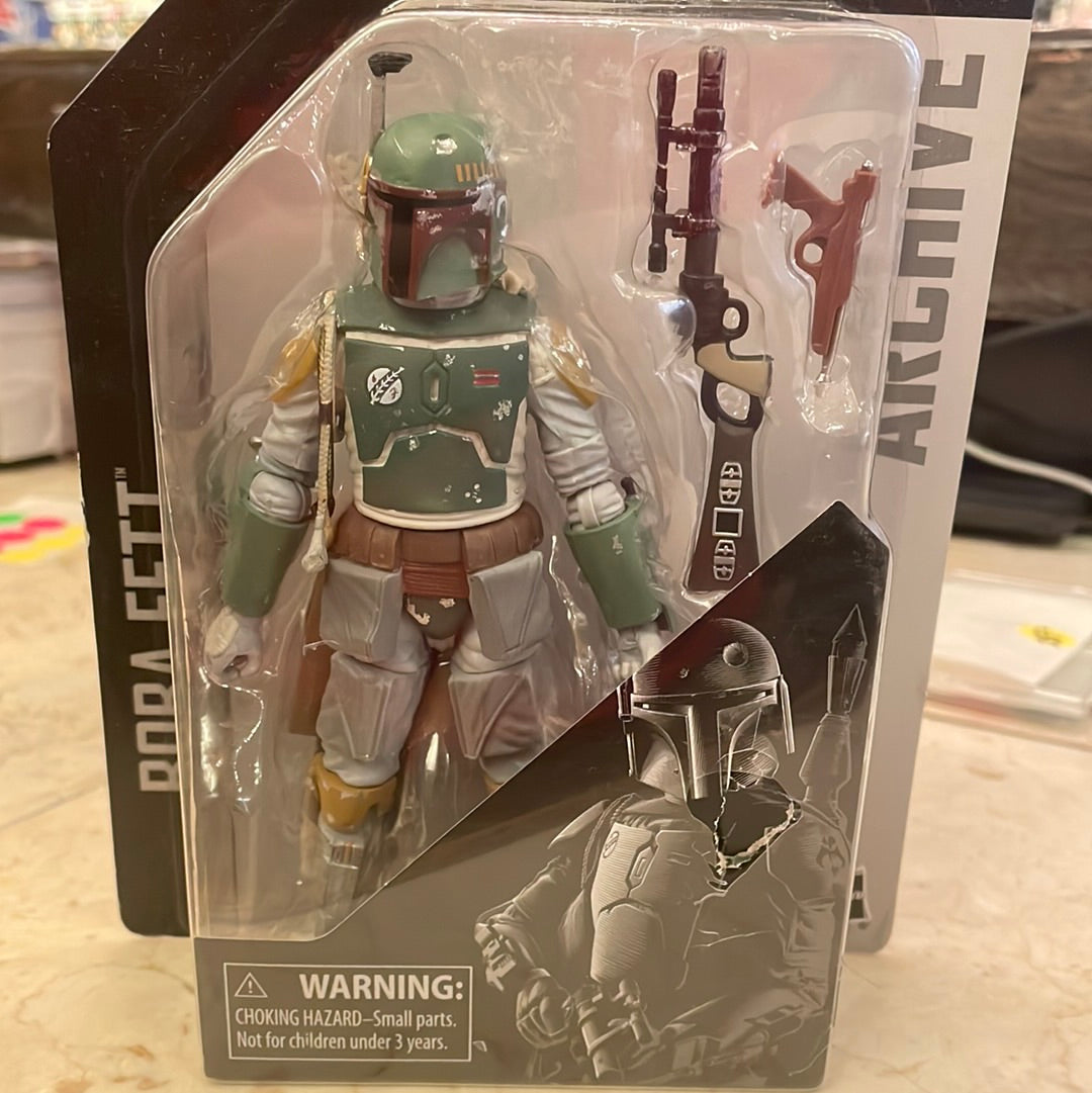 Star Wars Boba Fett archive AS IS Black Series action figure