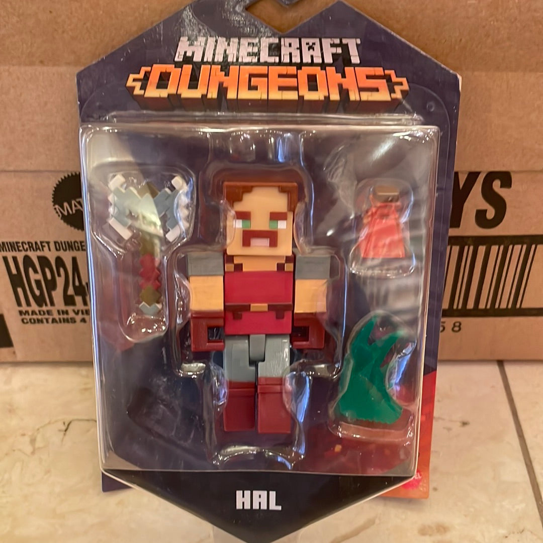 Mattel Minecraft dungeons Hal action figure