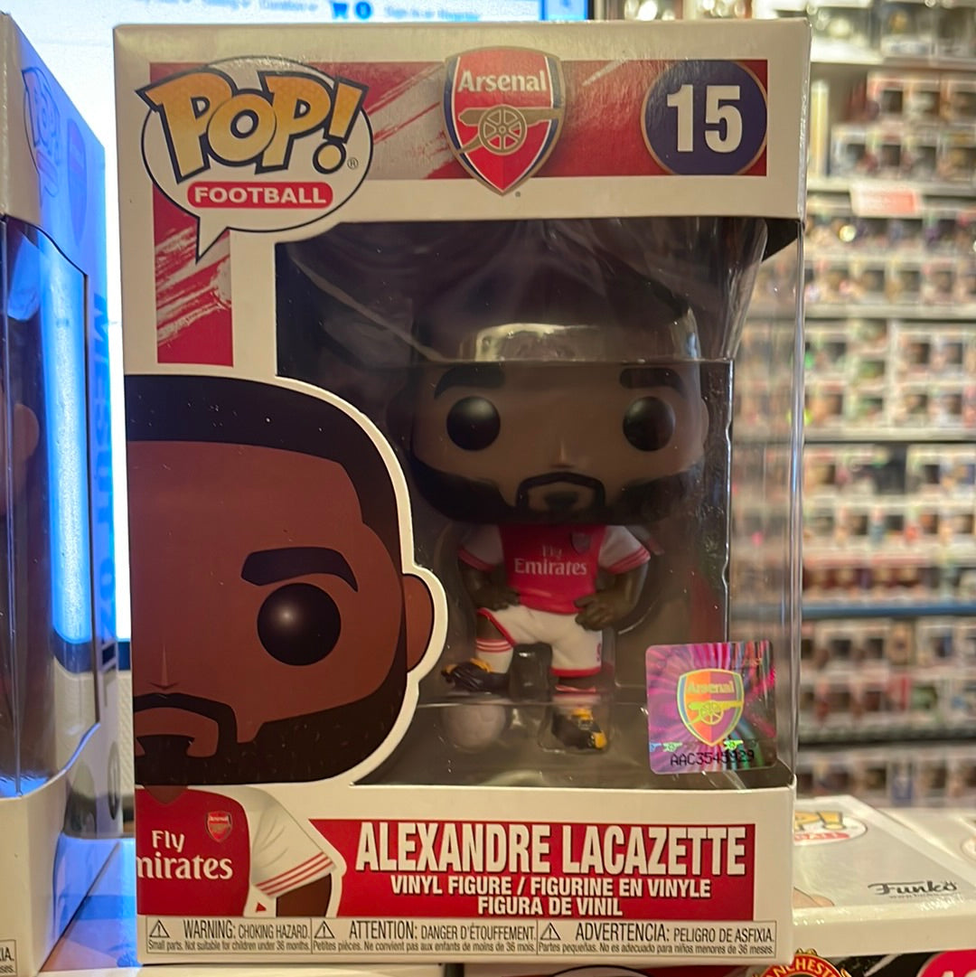 Football Arsenal Alexandre Lacazette 15 Funko Pop! Vinyl figure sports