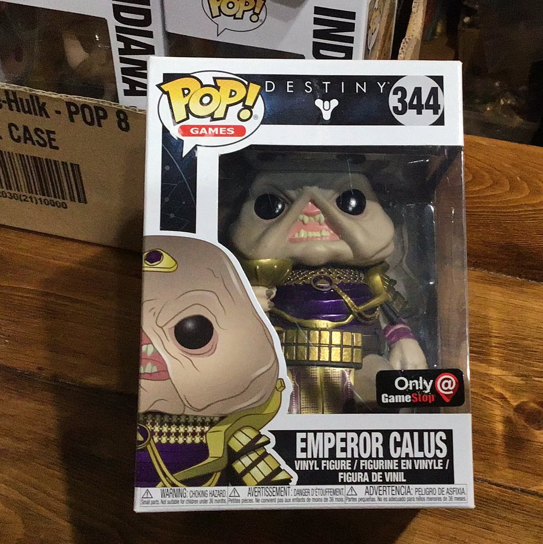 Destiny Emperor calus Exclusive 344 Funko Pop vinyl Figure video games
