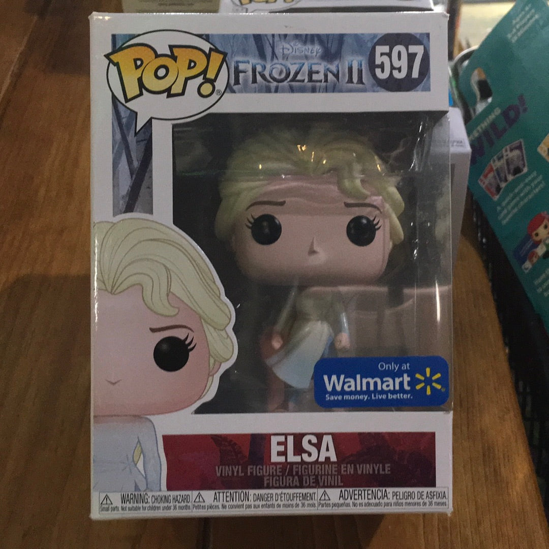 Frozen 2 Elsa exclusive 597 Funko Pop! Vinyl figure disney