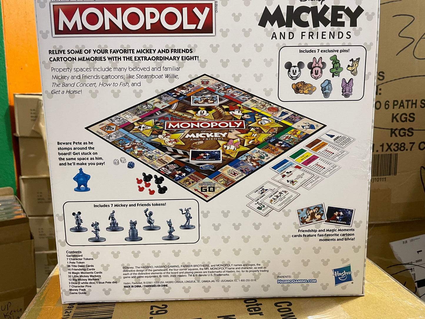 Disney Mickey and friends Monopoly Board Game new