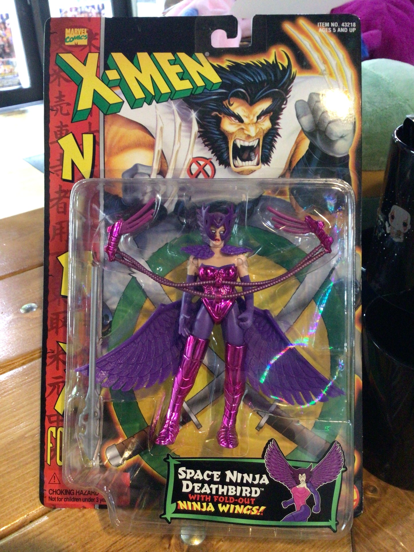 X-men Ninja Force - Space Ninja Deathbird Action Figure 1996 Toybiz
