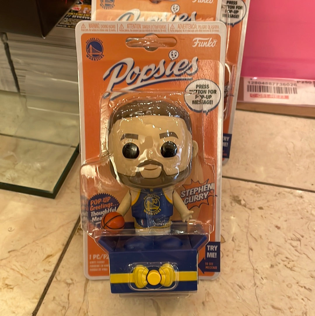 Popsies- Stephen Curry -Popsies Pop Up Greeting